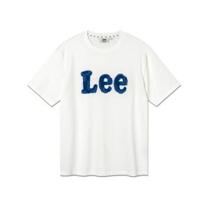 LEE 브러쉬 페인팅 로고 반팔 티셔츠 B1 LE2602ST05 WH LG CH