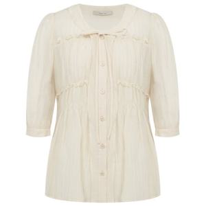 [TAG 199000원][케네스레이디]소리아 셔링 블라우스 EMWBLQE010