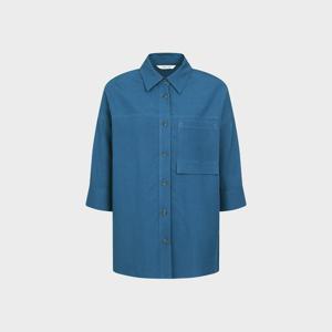 캐리스노트 아웃포켓 7부 린넨 혼방 셔츠 (CN4MBL003MT)