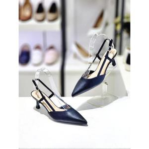 세레스 세이브존06 여성 소가죽 스틸레토 탄력창 펌프스 슬링백 힐 7cm TR60J28