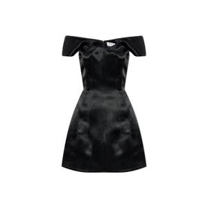 25FW 알렉산더 맥퀸 쇼트 satin 드레스 839956QEAG01000 TP574023620