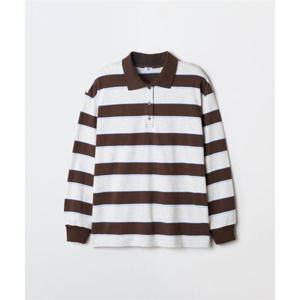 스파오 SPAO 여성 멀티스트라이프 칼라넥 긴팔티_SPLSG12G01 SPLSG12G01 406392