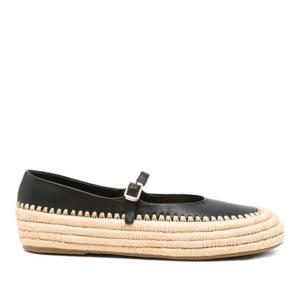 팔로마바르셀로 올림피아 라피아 에스파드리유 302602 BLACK