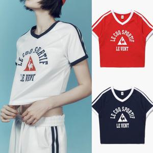 르꼬끄 [택가 49000원]여성 선데이 크롭 반팔티 QQ122LRS35