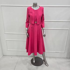 [미니멈]MYBAWO3070PK2 스퀘어넥  자켓 원피스_JK