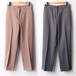 [강물처럼]위쉬몰 PE 코코트윌일자핏슬랙스(A917H009) 빅사이즈