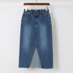 [강물처럼]아이우먼 브이트임스판데님스커트 LOP416M603 빅사이