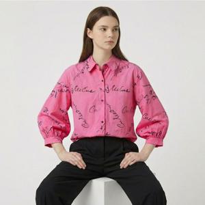 [막스카라]시그니처 핸드라이팅 벌룬 셔츠 [M61QWB101ME]