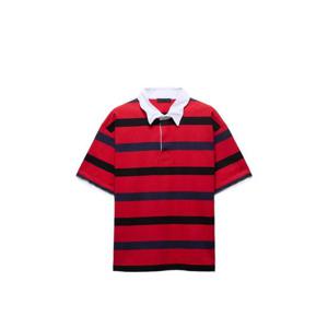 프라다 스트라이프 폴로 셔츠 UJN989SOOO19FA