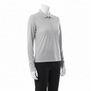 지포어 라이트웨이트 파인 울 롱슬리브 폴로 GLP000030-LHGR 여성 롱 슬리브 369899