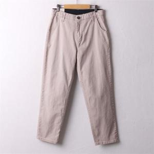 [강물처럼]아이우먼 원버튼밴딩배기팬츠 MDA716M009 빅사이즈 (5