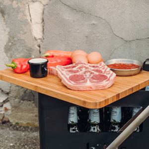 호파츠 비어박스 화로대 전용 우드보드 H070201