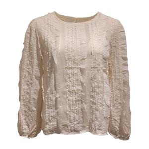 [멜본]크링클 U넥 블라우스_STBL26470