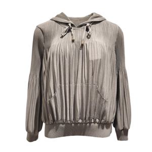 [멜본]후드 셔링 블라우스_STBL26471