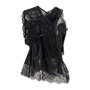 준야와타나베 톤온톤 레이스 인서트 어시메트릭 탑 JQB005 1