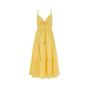 26SS MICHAEL BY 마이클코어스 옐로우 코튼 드레스 MS683DHKLZLEMON TP574024139