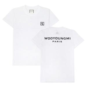 우영미 백로고 여성 반팔티셔츠 M261TS07701W