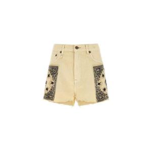 R13 X BF 반다나 아플리케 데님 반바지 R13WD191D446B ECRUBANDANAAPPLIQUE TP977088849