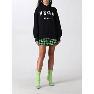 라프리마 엠에스지엠 브러쉬드 로고 후드 티셔츠 2000MDM515 200001 99