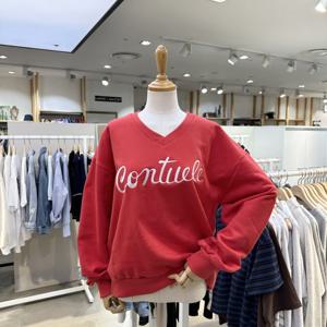 [에잇컨셉] 컨툴 브이넥 맨투맨 C26C7FTS173