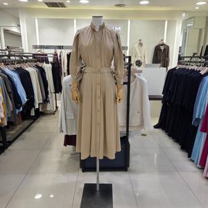 [미니멈]원버튼 롱 원피스 MYBAWO30801