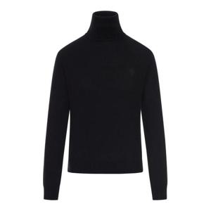 구찌 자수 울 니트 터틀넥 860442XKFG7 1043 BLACK MIX