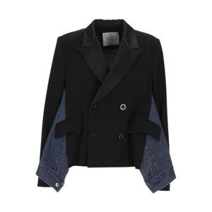 사카이 자켓 2608434 010 BLACK BLUE