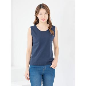 [모슬린]엄마옷 나시 티셔츠 면 베이직 603FGH156 마담/중년여성