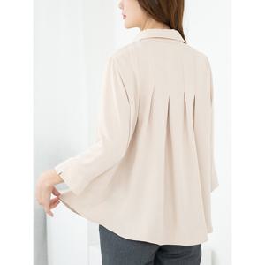 [모슬린]엄마옷 블라우스 7부 지퍼오픈 603FGH164 마담/중년여성