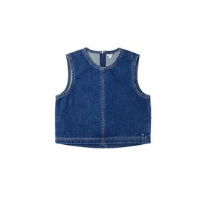 [게스]게스 여성 원워시 슬리브리스 블라우스 블루블랙 YP2D2285