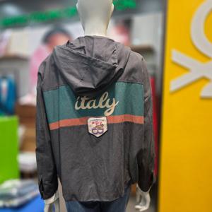 [베네통]초롬 마혼방 후드점퍼 BAJPA941MD_DG