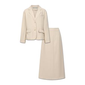 [예쎄][예쎄] (2종set) 모던 데일리 자켓+롱 스커트(S6SSE011A)