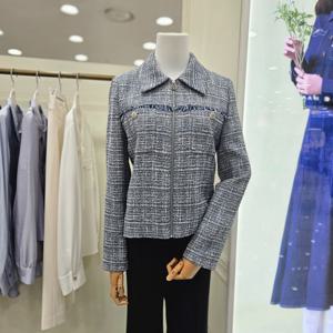 [베스띠벨리]트위드 포켓 집업 자켓 BMJAC2108_US