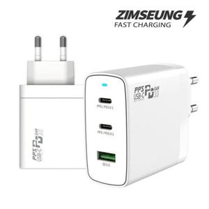 초속충전기 GaN 멀티 3포트 USB C타입 PD PPS 초고속 충전기 100W
