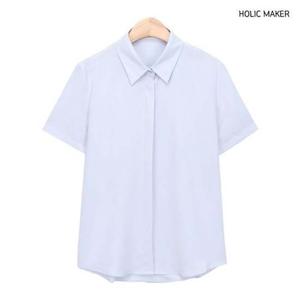 반팔티 카라 홀릭메이커 반소매 반팔 여름 HTT022 셔