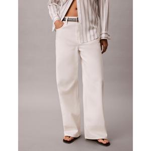 [캘빈클라인 진]여성 CK 로우라이즈 배기핏 와이드 청바지 47F742G (47F742G-ASN)