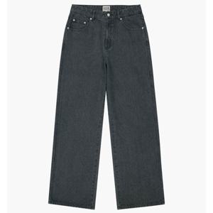 마리떼 M 하이 스트레이트 스트라이프 데님 팬츠 A2 MFG46SDP202 BLK BLU