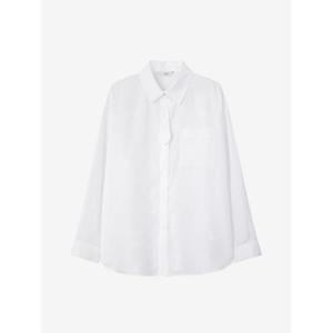 [쥬크]린넨 블렌디드 디테처블 타이 셔츠 Z262MSC018