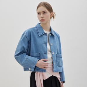 [씨씨콜렉트] 캐쥬얼 데님 숏 자켓_C262PSF431