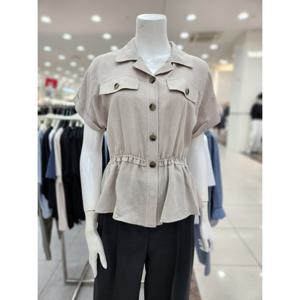 [더아이잗]오픈 칼라 페플럼 블라우스 IR7M0BL711510_DJ