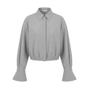 [지고트]스트라이프 밴딩 포멀 셔츠 블라우스 JS4E0BL871