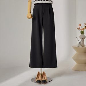 [커스텀에이블] [55-77]베이직 핀턱 세미와이드 슬랙스_T2604PT027A