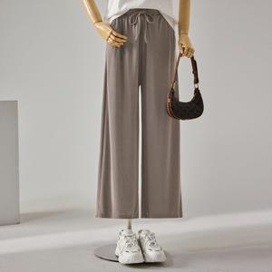 [커스텀에이블] 잔골지 스트링 와이드 밴딩팬츠_T2604PT028A