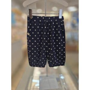 아가방 세이브존03 아가방 네이비 하퍼 도트 나염 6부 팬츠 AQ01S352051A