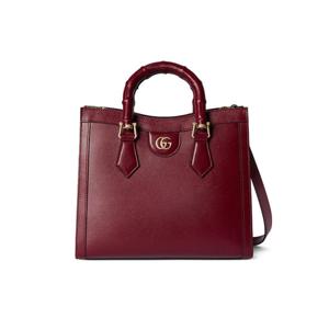 구찌 다이애나 미디움 토트 숄더백 앙코라 레드 832982 6207