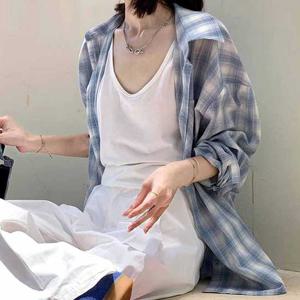 [드넬]모리걸체크남방DWB61193A