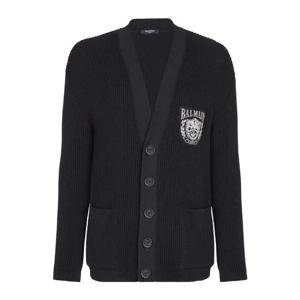 26SS Balmain 가디건 with a shimmering applique GH1KL00746KJ0PA TP574103427