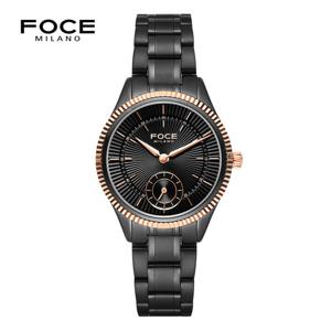 포체밀라노 30mm 여성 스몰세컨드 메탈시계 FM2117LM-BKG