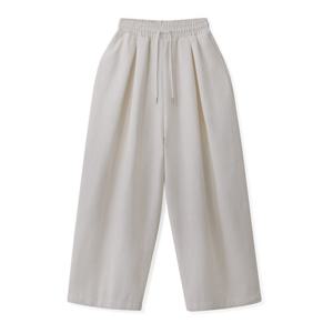 [엠엔씨][MNC] 코튼핀턱 스트링 와이드밴딩팬츠 (MDPT020)