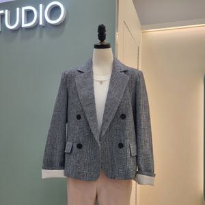 [수스]슬라브 오프자켓 S262BJK407/네이비_YS